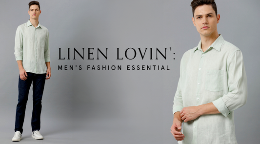 linen shirt for men banner image - Aldeno