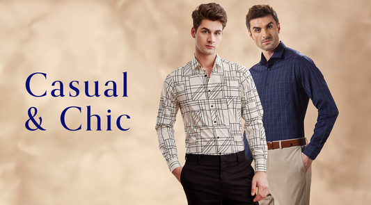 The Art of Smart Casual: Aldeno’s Men's Smart Casual Shirts