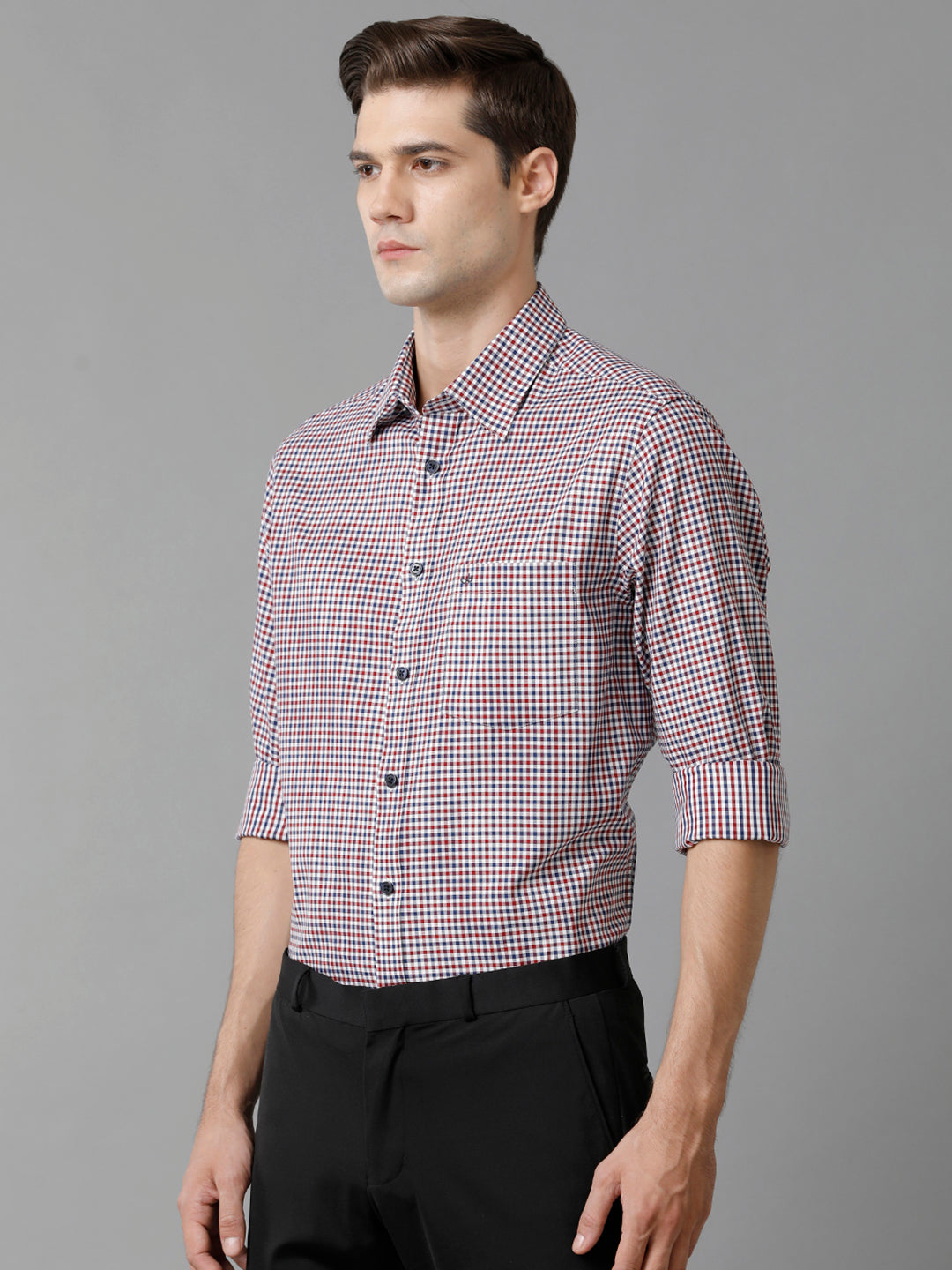 Aldeno Mens Multi Checks Casual Shirt (CAVIN)