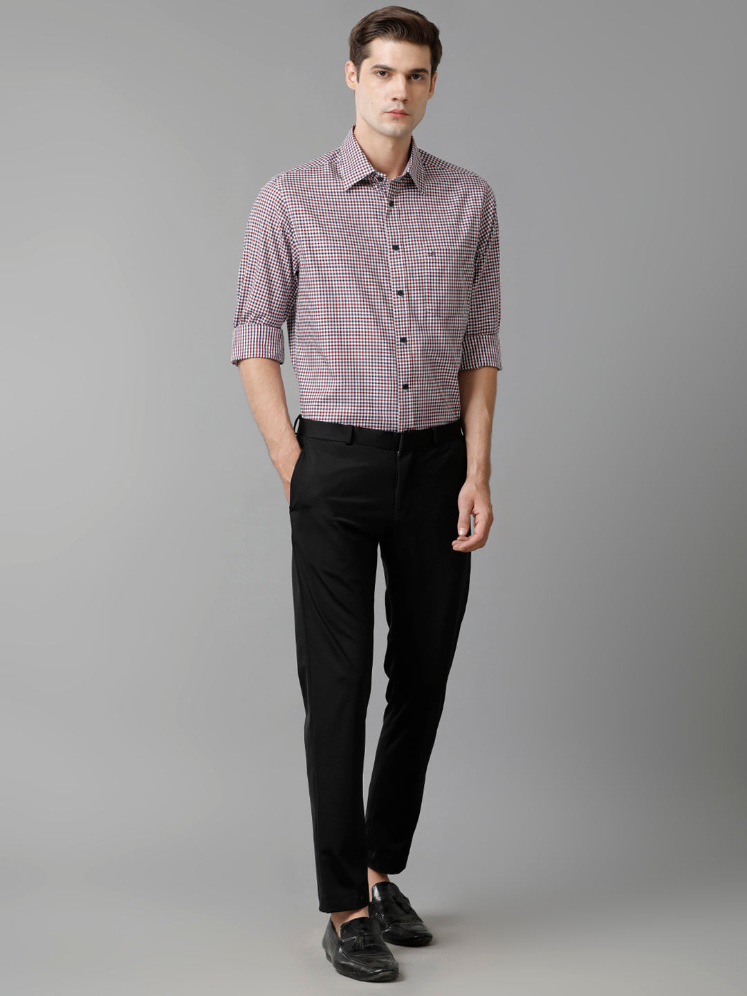 Aldeno Mens Multi Checks Casual Shirt (CAVIN)