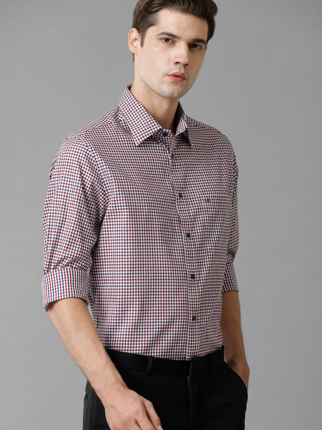 Aldeno Mens Multi Checks Casual Shirt (CAVIN)
