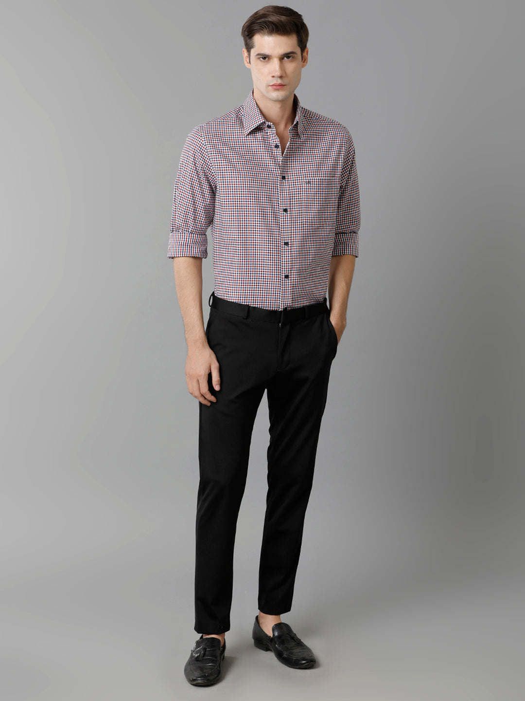 Aldeno Mens Multi Checks Casual Shirt (CAVIN)
