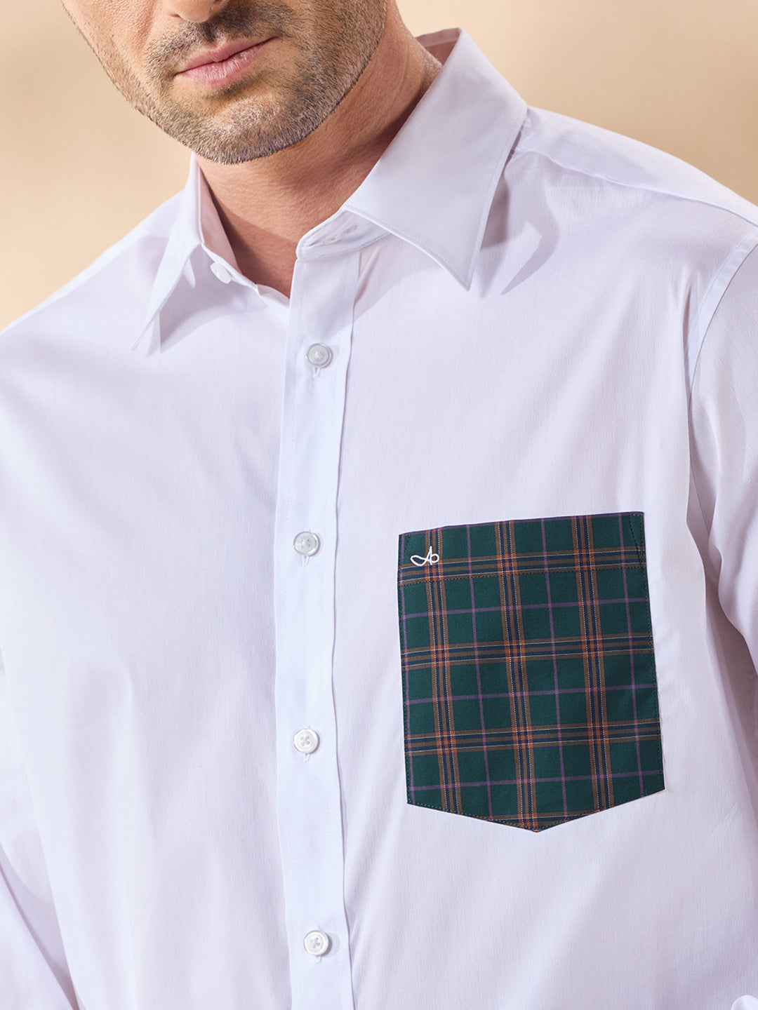 Aldeno Men White Casual Shirt (EDER)