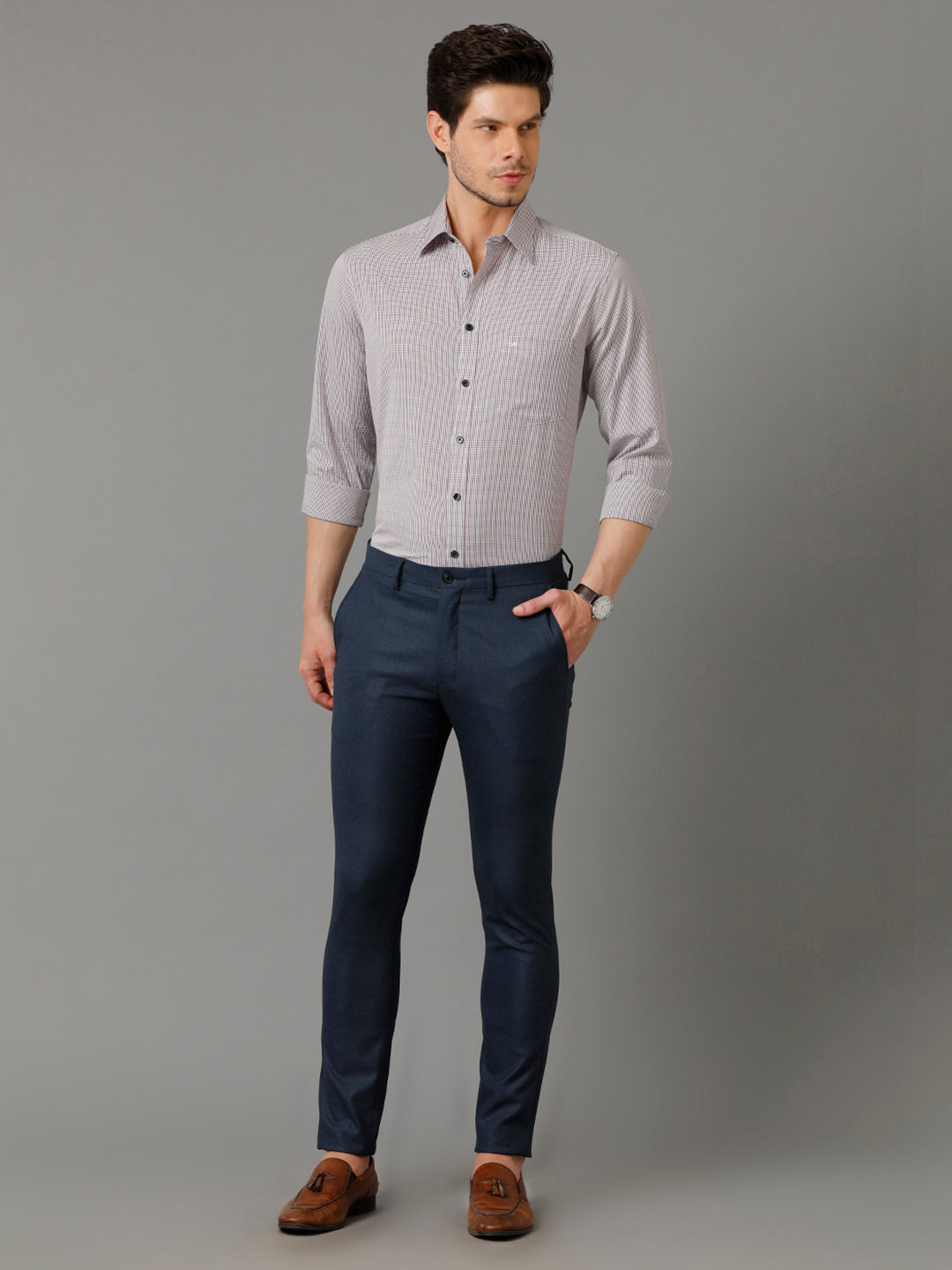 Aldeno Mens Regular Fit Other Checks Multi Casual Cotton Shirt (CAMIL)