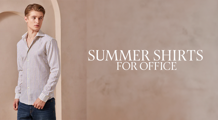 Summer Office Edition: Explore Cotton Shirts for the Season with Aldeno