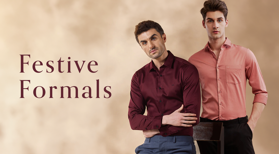 Celebrating Dussehra the Aldeno way: Elevate Your Style with Formal Shirts this Festive Season