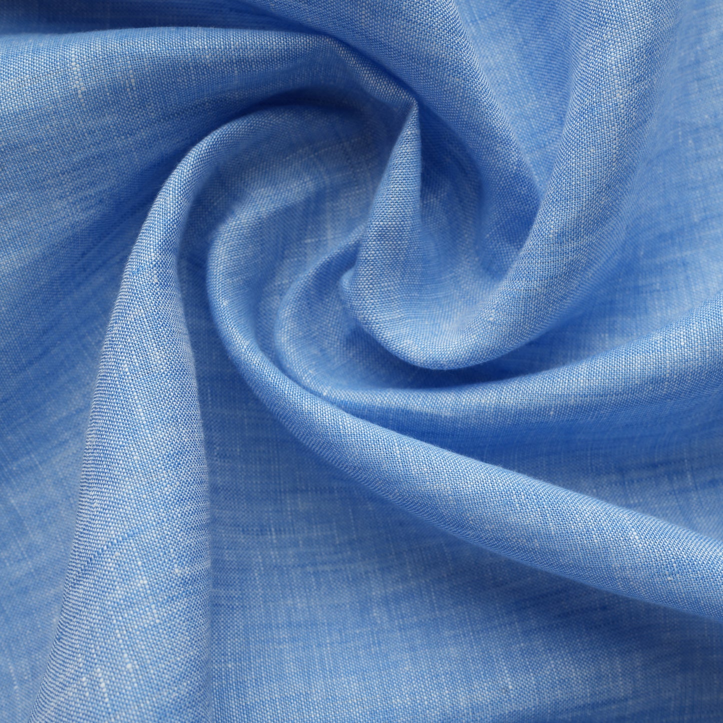 Aldeno Men Regular Fit Solid Light blue Linen Shirt (MAXX)