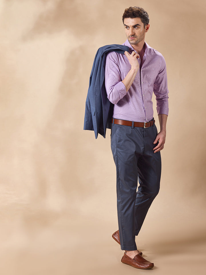Aldeno Men Lavender Formal Shirt (CHAZ)