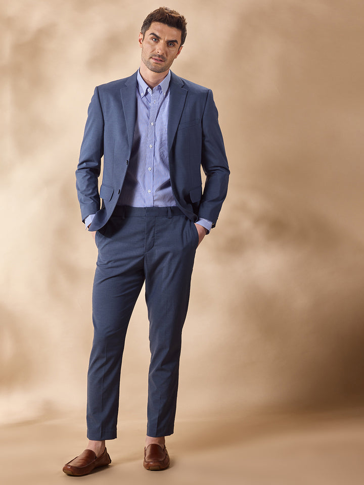 Aldeno Men Blue Casual Shirt (CABY)