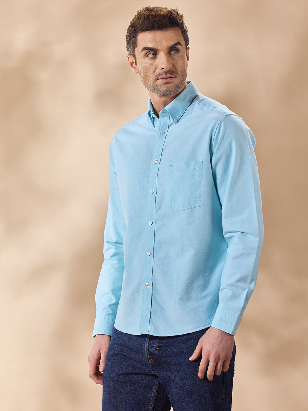 Aldeno Men Blue Casual Shirt (REMI)