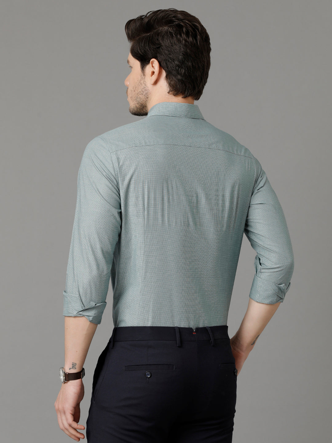 Light green formal store shirt