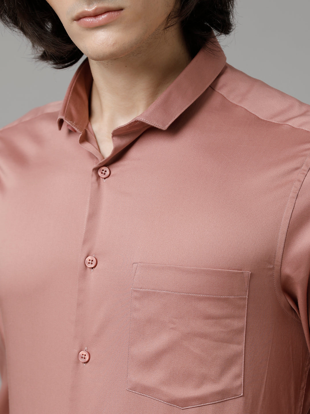 Pink best sale peach shirt