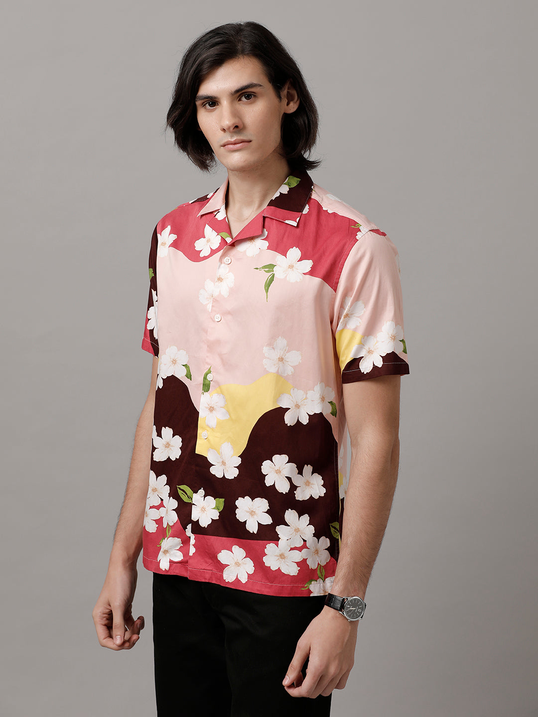 Aldeno Men Printed Casual Multicolor Shirt (DIEGO)