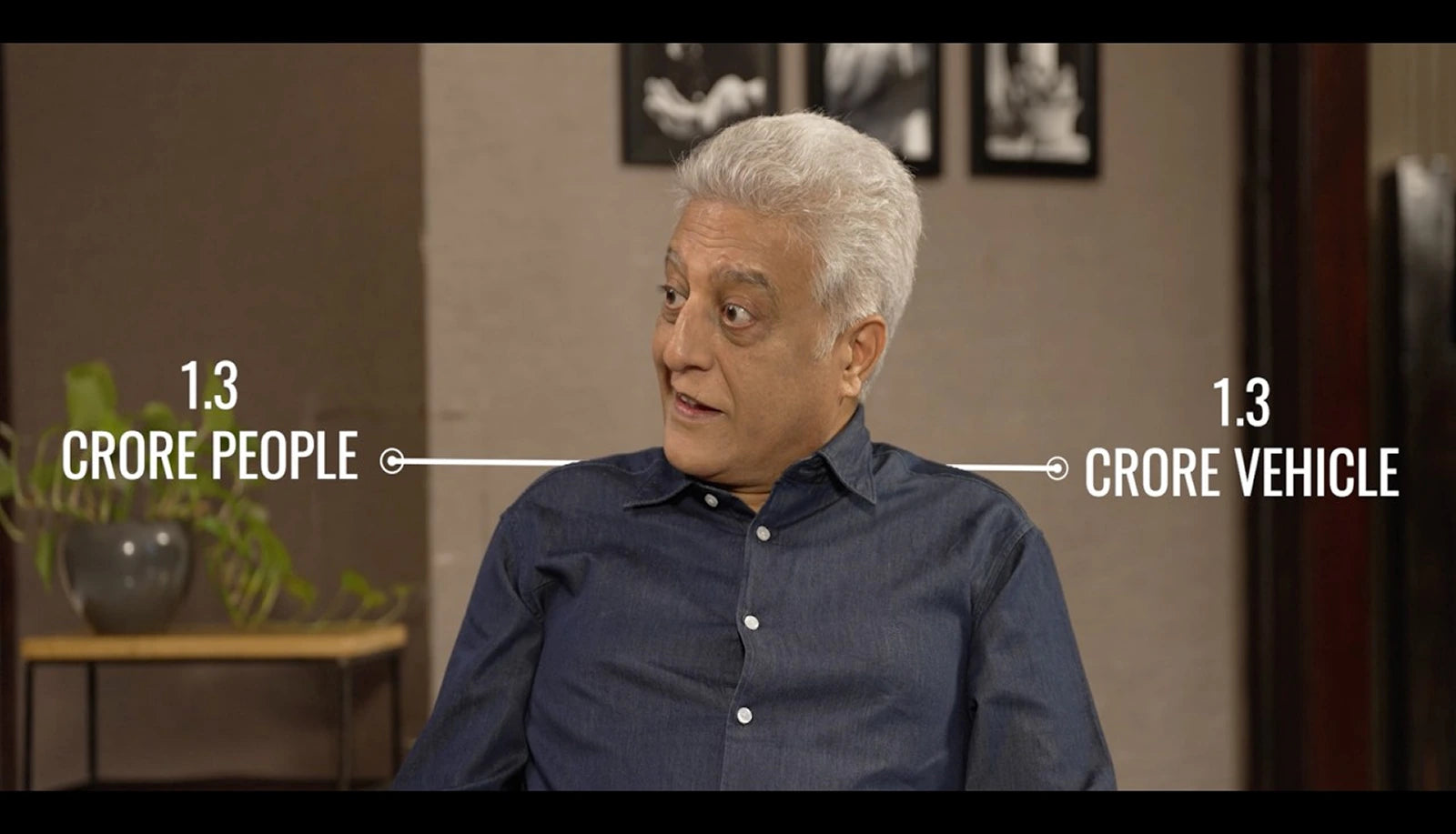 Naresh Narasimhan discussing Bengaluru’s people-to-vehicle ratio